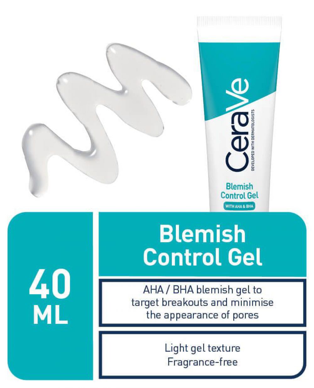 CERAVE Blemish Control Gel 40ml سيرافي جل مضاد لعيوب البشرة