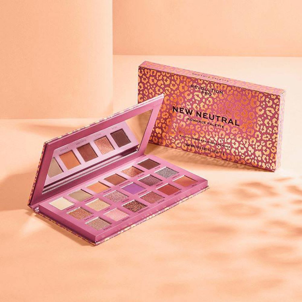 REVOLUTION New Neutral Romance Palette رفليوشن ظلال العيون